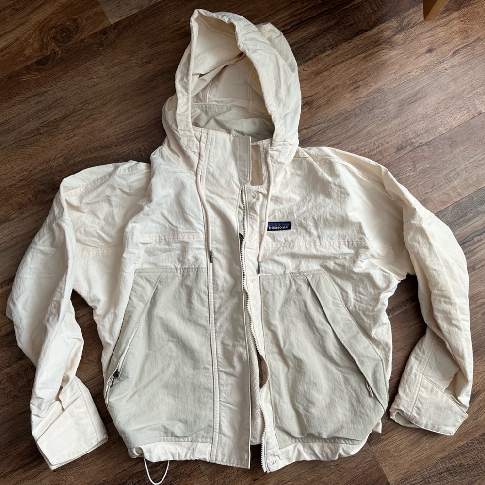 Patagonia Women's Skysail Jacket “Natural” Ivory Cream Oatmeal Lightweight